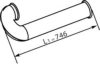 DAF 1376803 Exhaust Pipe